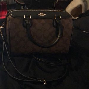 Coach Signature mini Bennett satchel new with tags